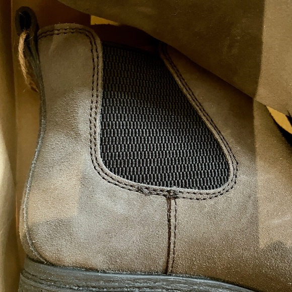 Brand New Born Cove Grey Leather Women's Pull-On Boots - Picture 4 of 11